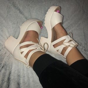 Boohoo platform sandles